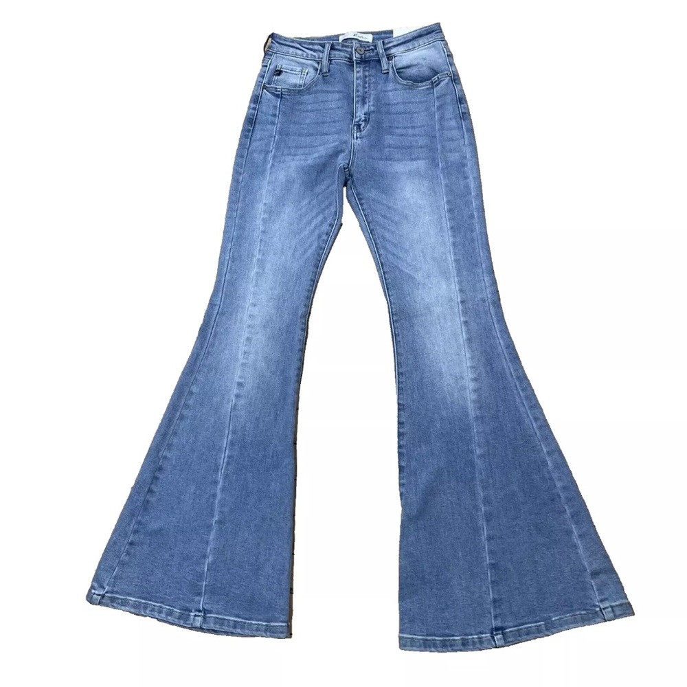 KanCan Blue Flare & Wide Leg Jeans